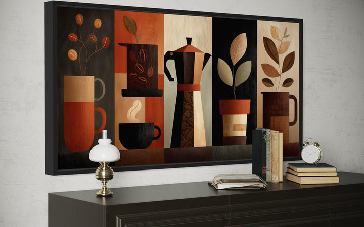 Mid Century Modern Coffee Wall Art