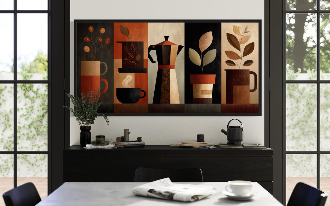 Mid Century Modern Coffee Wall Art