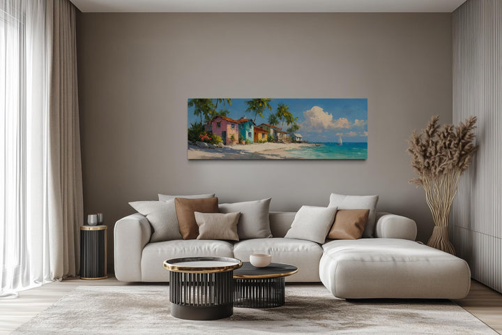 Nassau Bahamas Beach Long Horizontal Wall Art