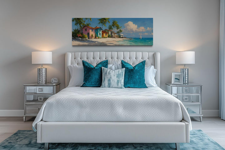 Nassau Bahamas Beach Long Horizontal Wall Art