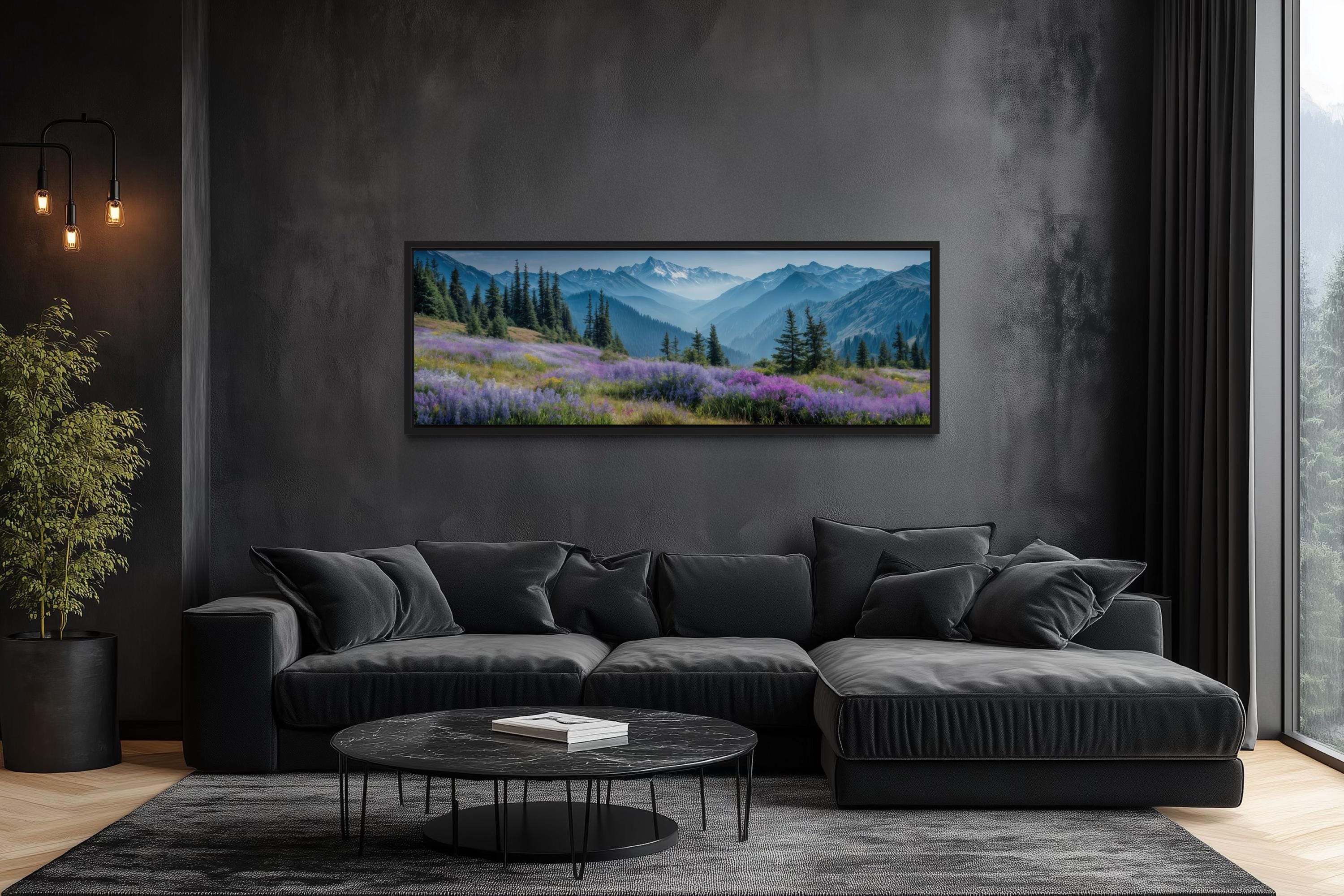 Olympic National Park Canvas Art | Panoramic Washington Wilderness