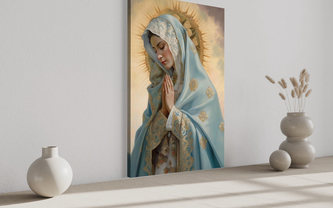 Our Lady of Guadalupe Framed Canvas Wall Art