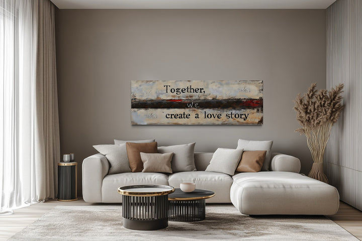 Over Bed Romantic Rustic Master Bedroom Framed Canvas Wall Art