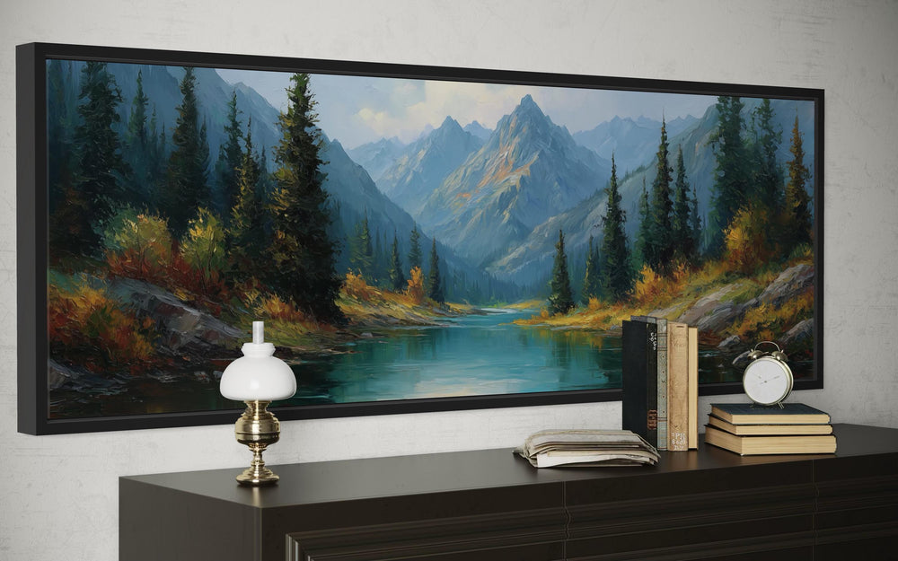 Rocky Mountain National Park Long Horizontal Wall Art Colorado Landcape