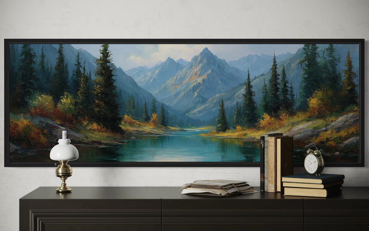 Rocky Mountain National Park Long Horizontal Wall Art Colorado Landcape