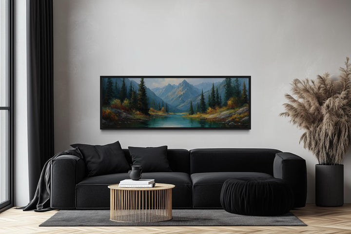 Rocky Mountain National Park Long Horizontal Wall Art Colorado Landcape