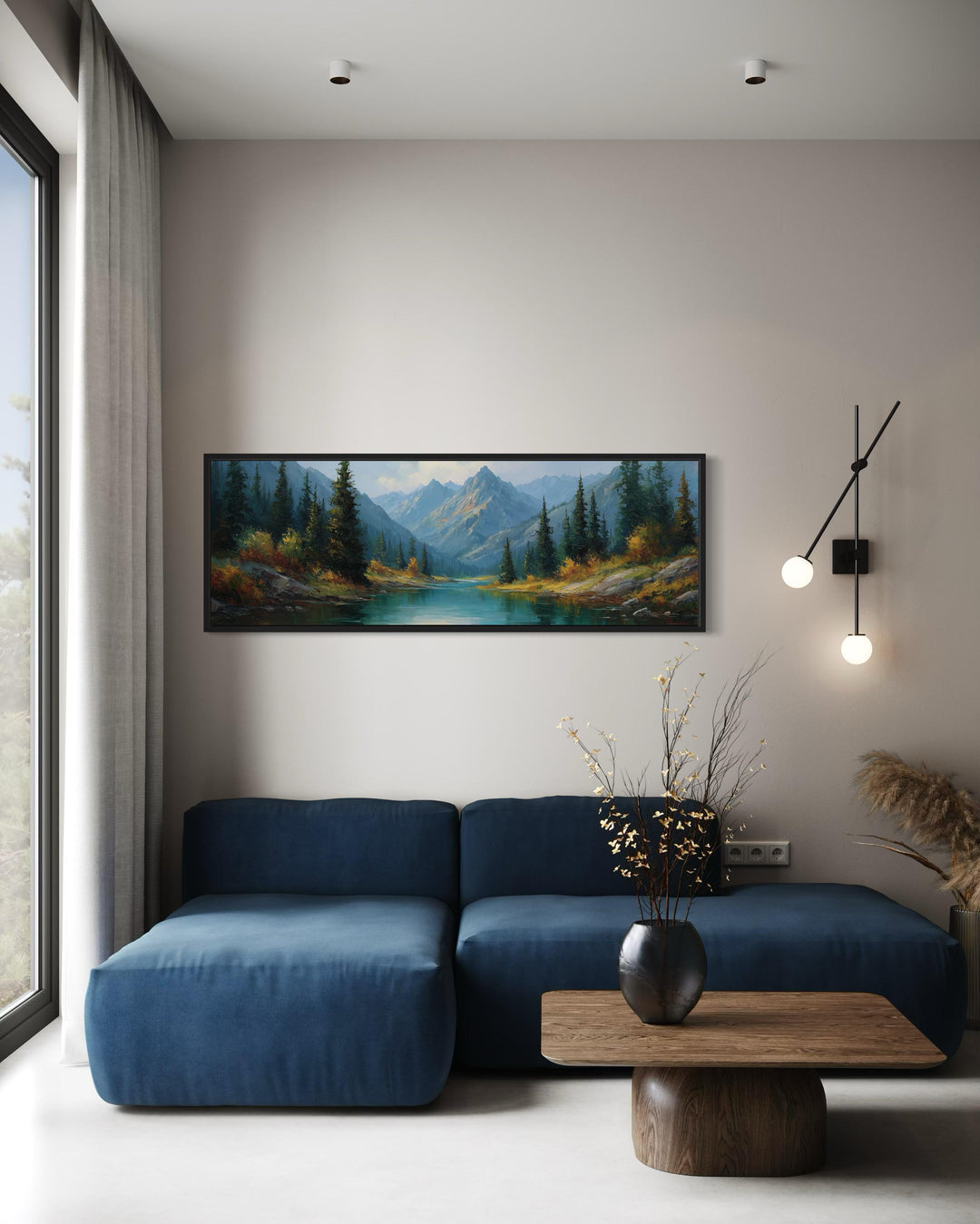 Rocky Mountain National Park Long Horizontal Wall Art Colorado Landcape
