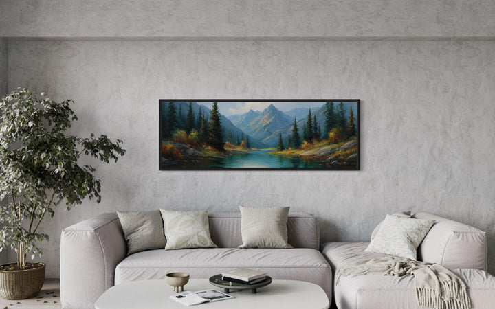 Rocky Mountain National Park Long Horizontal Wall Art Colorado Landcape