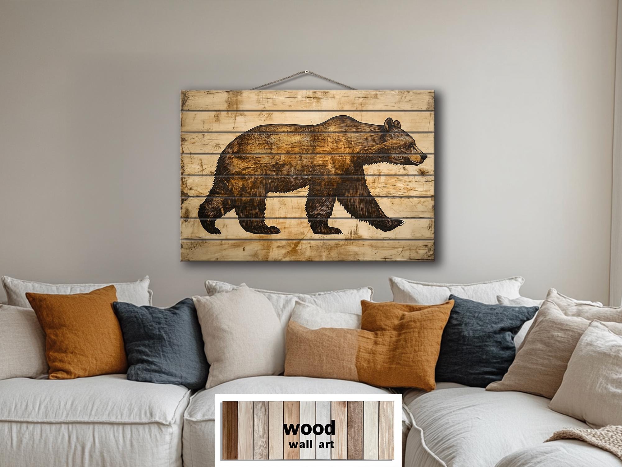Rustic-Walking-Bear-Silhouette