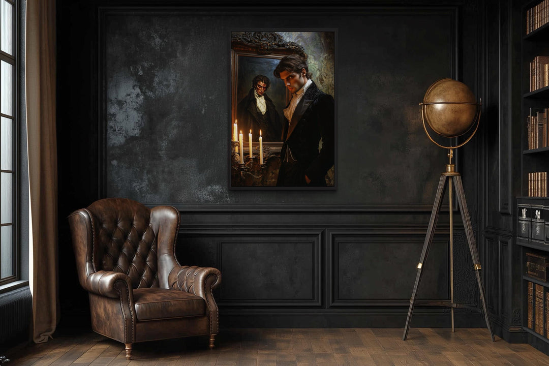 The Picture of Dorian Gray Framed Canvas Wall Art