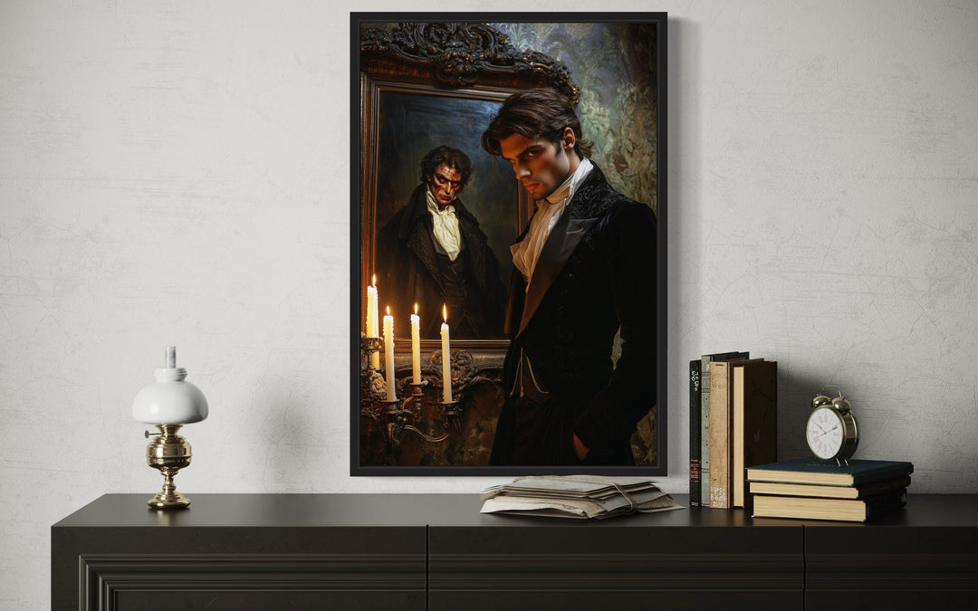 The Picture of Dorian Gray Framed Canvas Wall Art