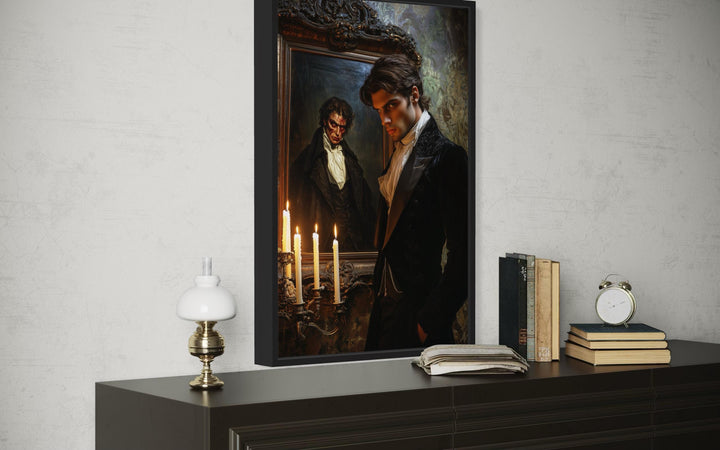 The Picture of Dorian Gray Framed Canvas Wall Art