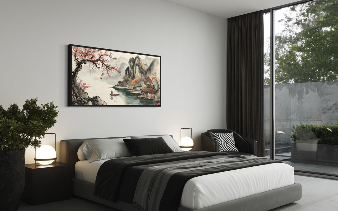 Traditional Chinese Landscape Shan Shui Hua Canvas Wall Art