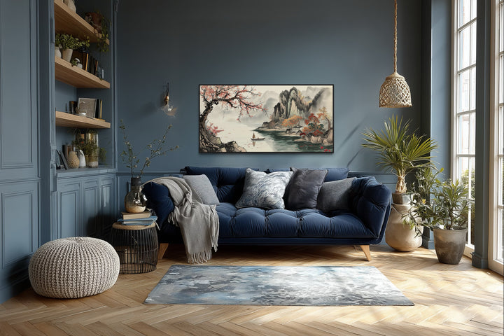 Traditional Chinese Landscape Shan Shui Hua Canvas Wall Art