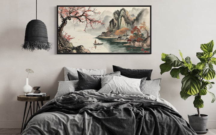 Traditional Chinese Landscape Shan Shui Hua Canvas Wall Art