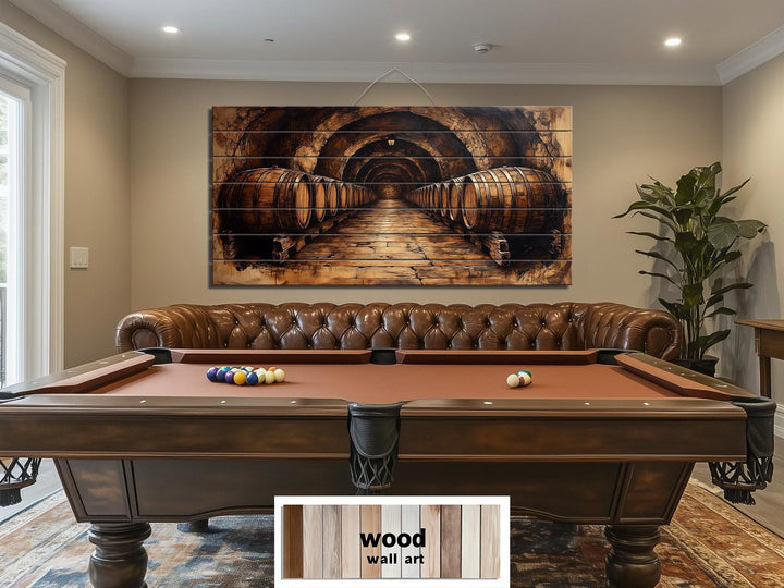 Whiskey Cellar Real Distressed Wall Art For Man Cave Or Bar Decor