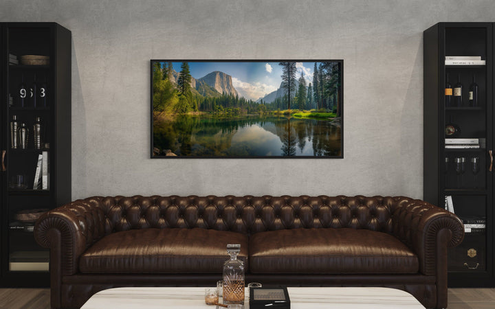 Yosemite National Park Framed Canvas Wall Art