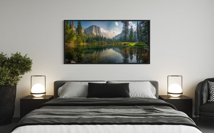 Yosemite National Park Framed Canvas Wall Art