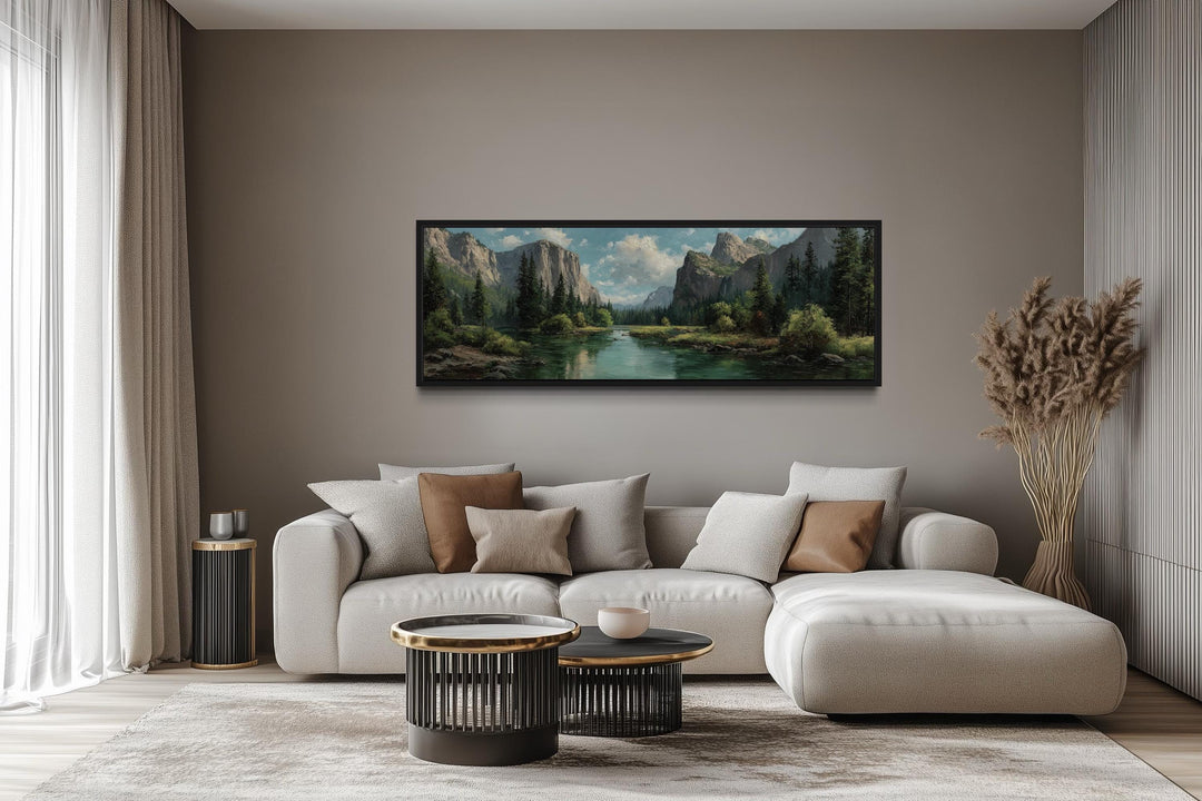 Yosemite National Park Long Horizontal Wall Art