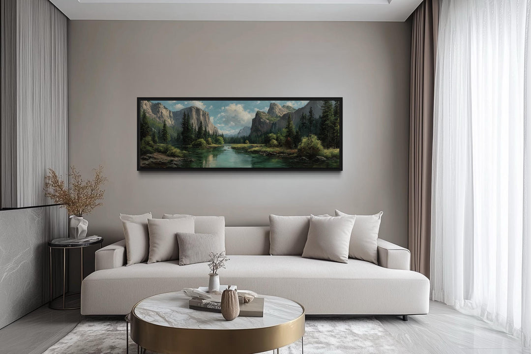 Yosemite National Park Long Horizontal Wall Art
