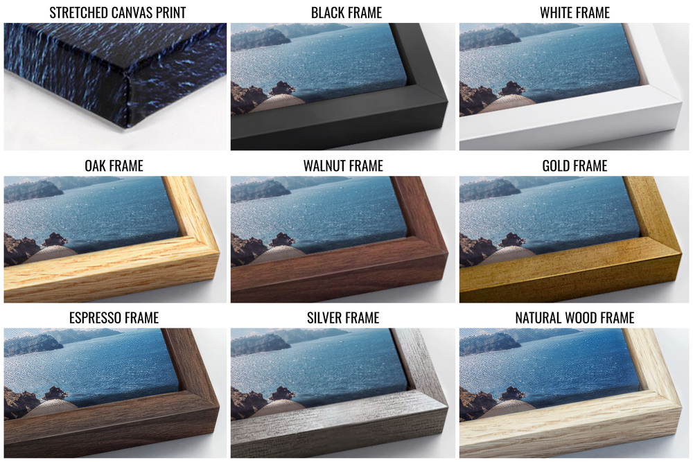 a series of photographs showing different types of frames