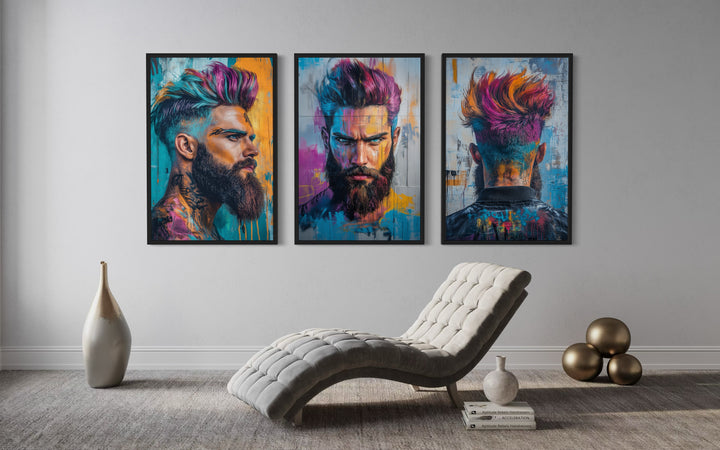 Barber Salon Wall Art