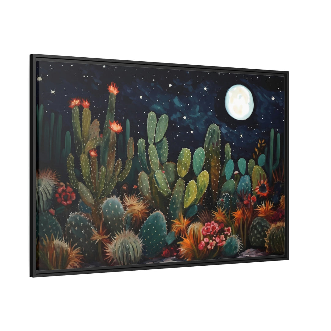Starry Night Over Sonoran Desert Mexican Wall Art side view