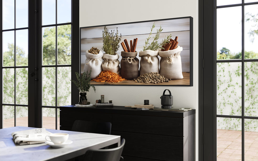Spices And Herbs Modern kitchen wall decor