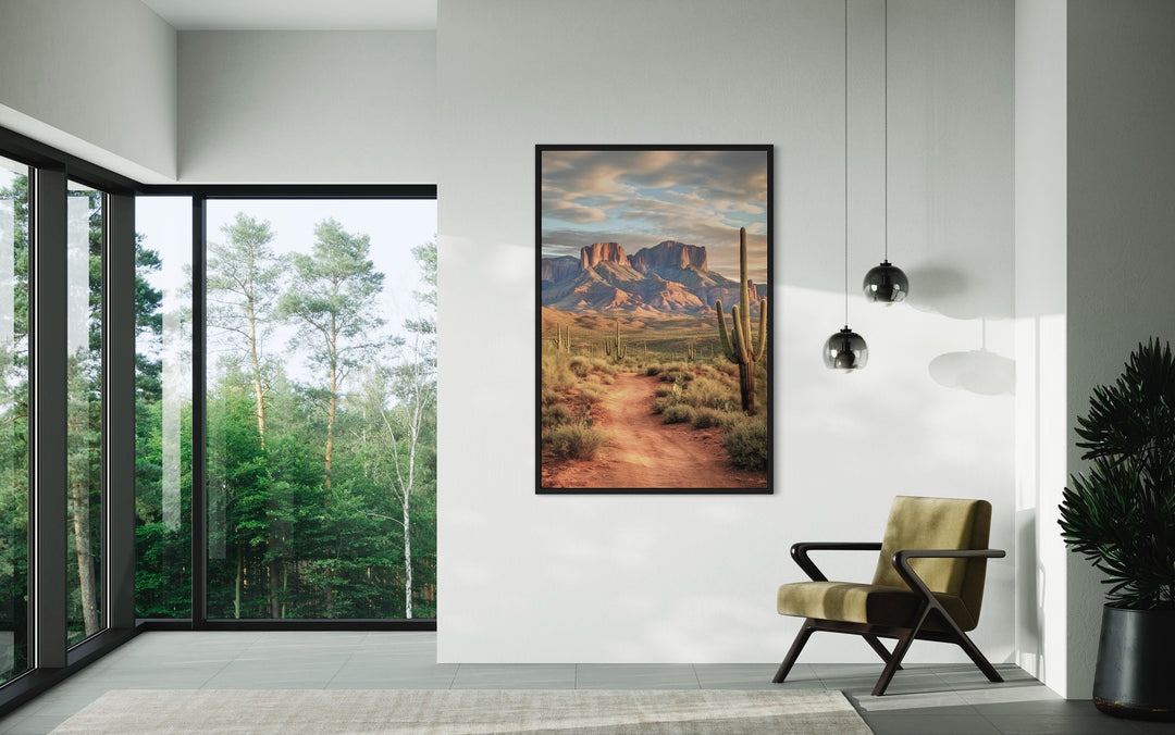 Arizona Desert Vertical Wall Art