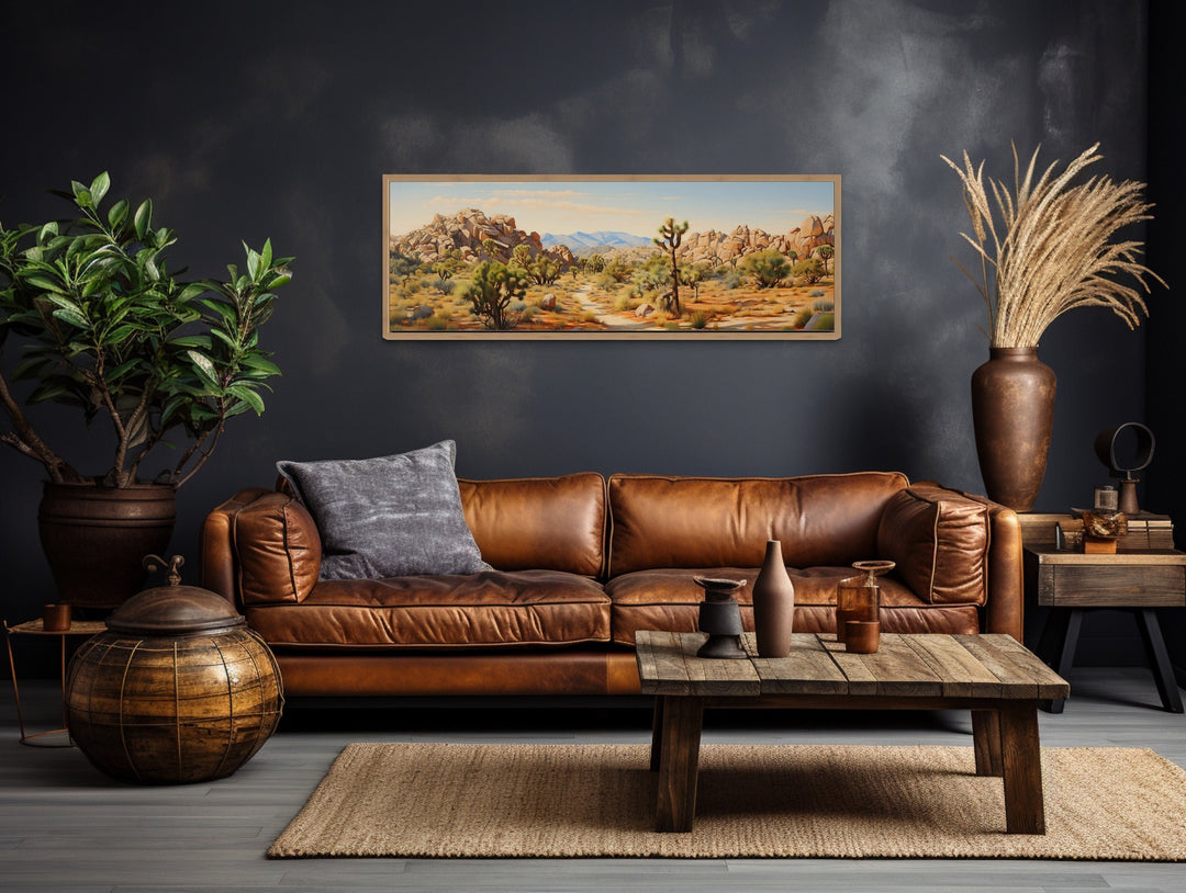 Joshua Tree National Park Horizontal Canvas Wall Art