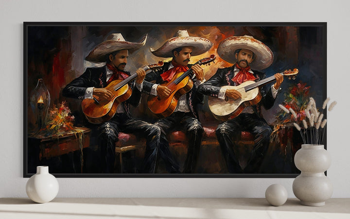 Mariachi Band Extra Large Mexican Wall Art