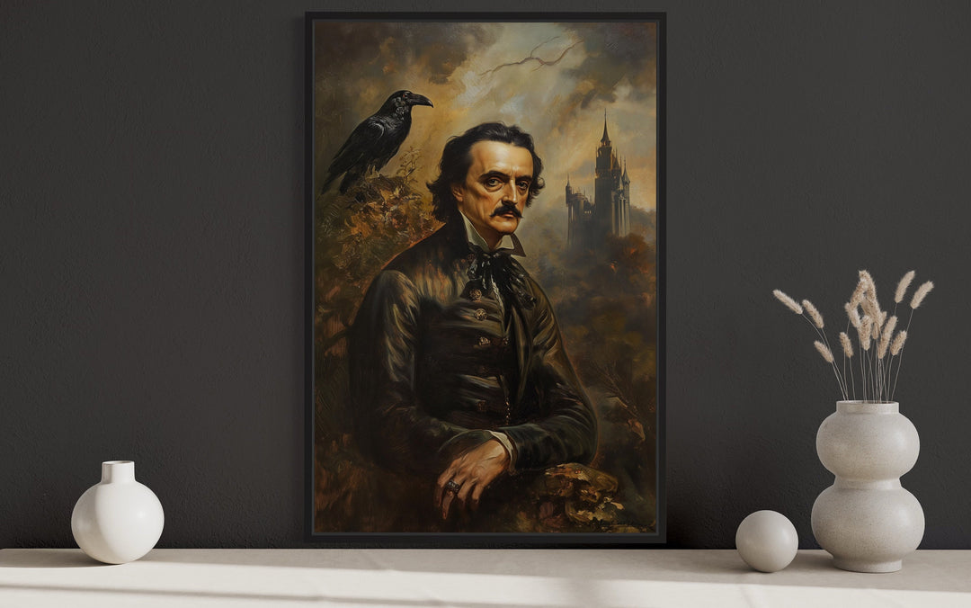 edgar poe gothic poster