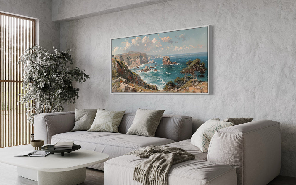 Seascape Painting Canvas Wall Art